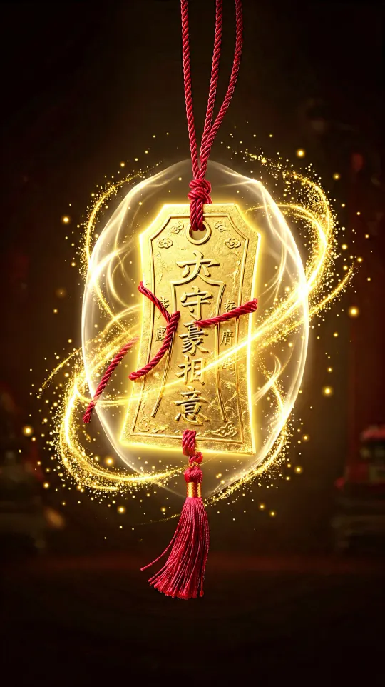 平安符平安手机壁纸 寓意护身符佑