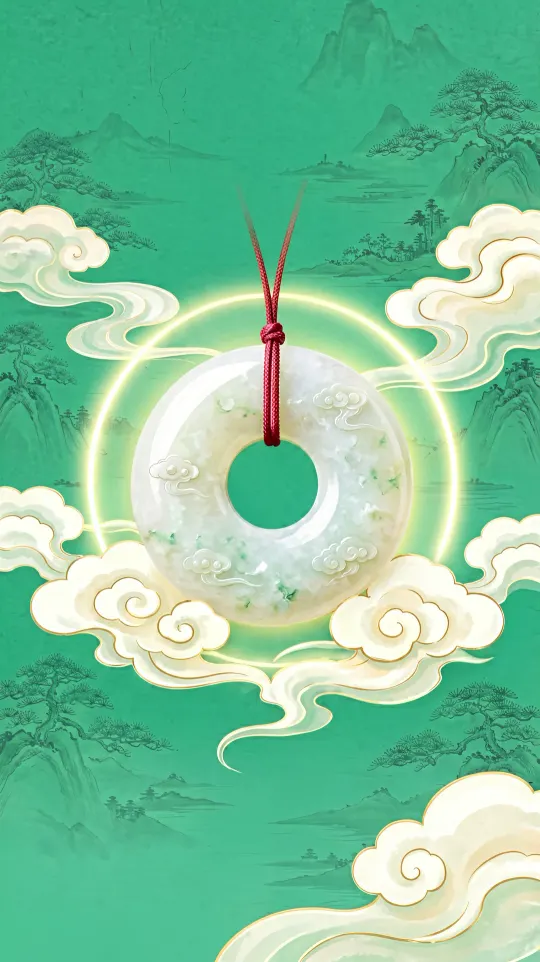 平安扣平安手机壁纸 寓意出入平安