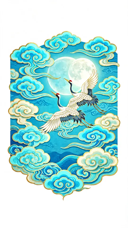 祥云平安手机壁纸 寓意吉祥如意