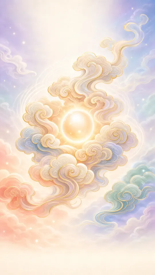 祥云平安手机壁纸 寓意吉祥如意