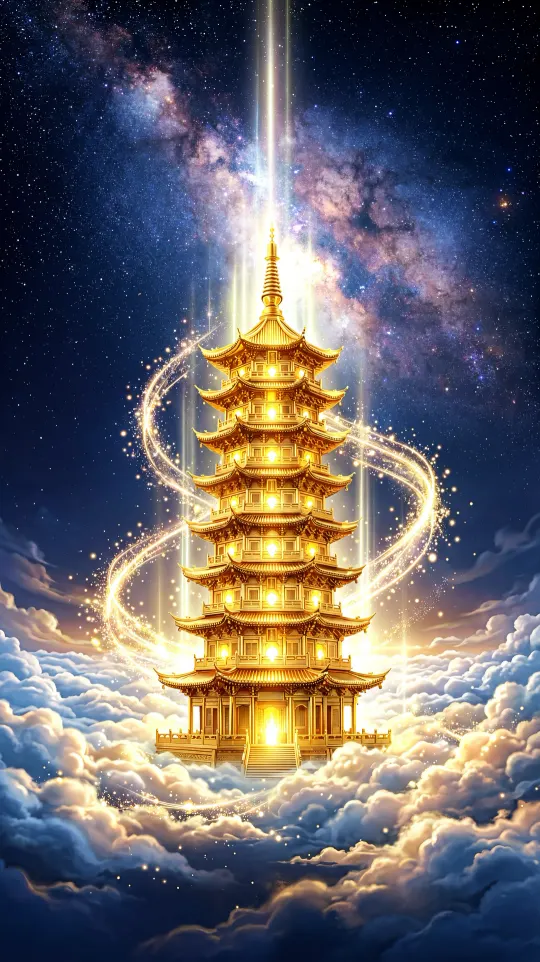 文昌塔考试上岸手机壁纸 寓意学业有成