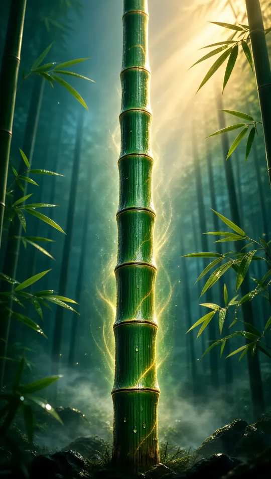 竹子考试上岸手机壁纸 寓意节节高升