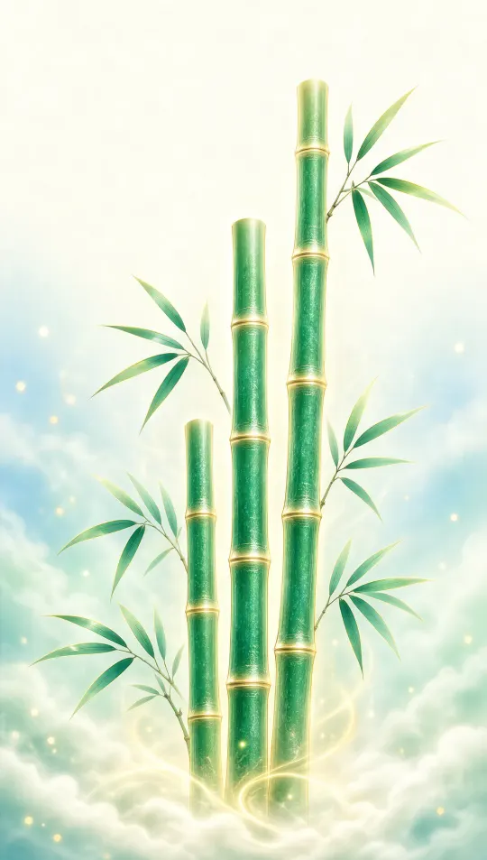 节节高竹事业顺利手机壁纸 寓意步步高升